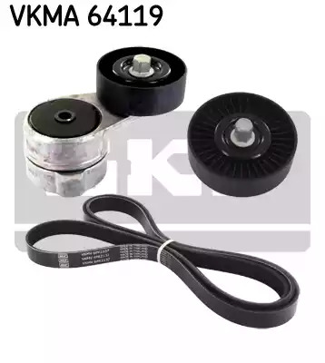 Ременный комплект SKF VKMA 64119 (VKM 64019, VKM 64056, VKMV 6PK2137)
